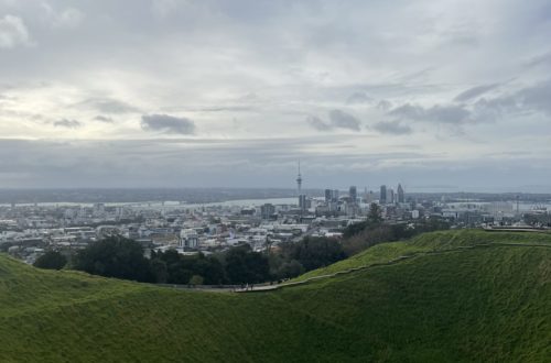 Ausblick vom Mount Eden